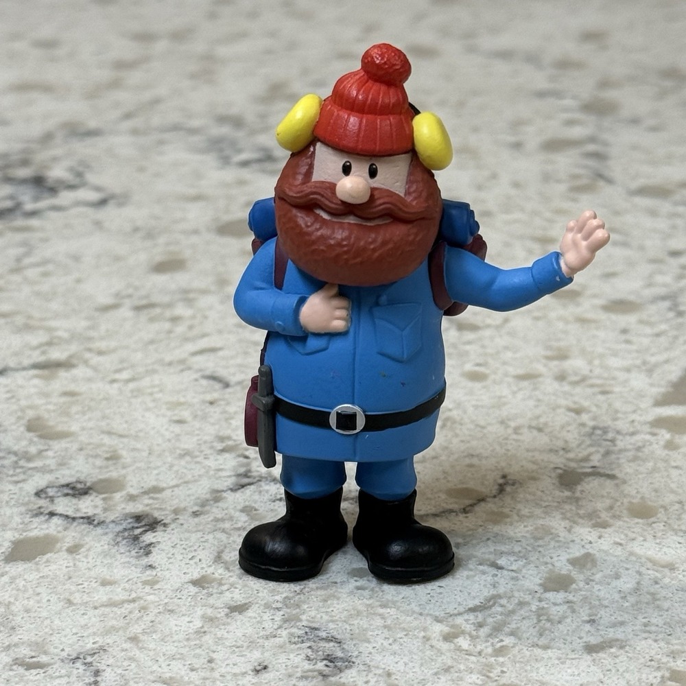 Just Play Yukon Cornelius Lumberjack Rudolph Red Nosed Reindeer Christmas Figure